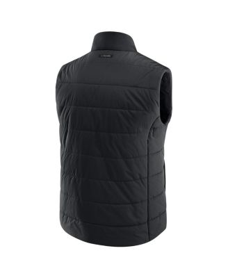 Men's Black Philadelphia Eagles Front Office Full-Zip Vest