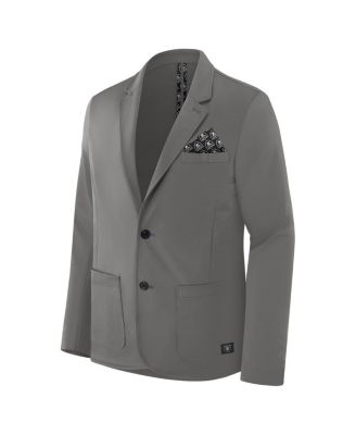 Men's Graphite Las Vegas Raiders Man-In-Motion Blazer