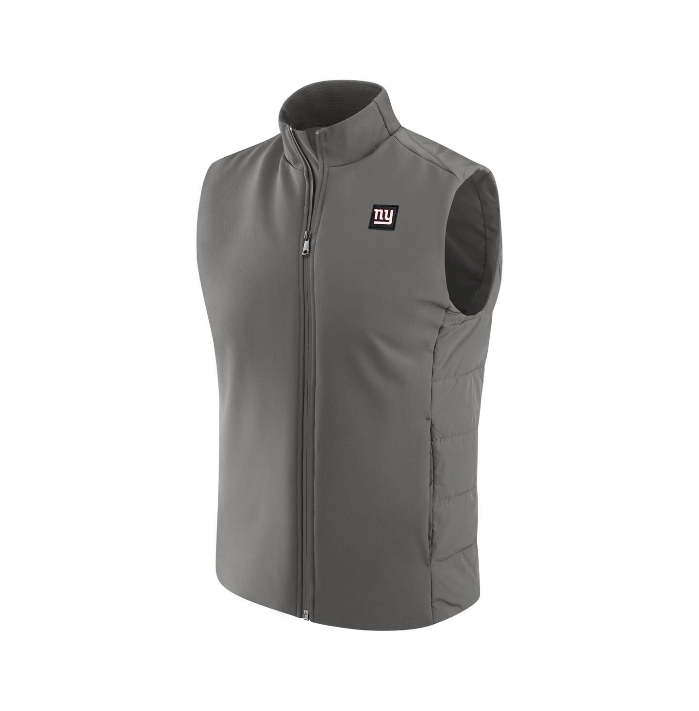Мужской жилет J. Palmer Graphite New York Giants Front Office Full-Zip Vest — фото 3