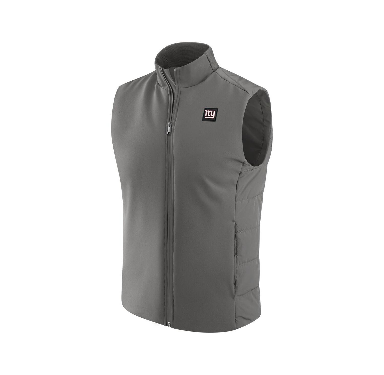 Men's Graphite New York Giants Front Office Full-Zip Vest