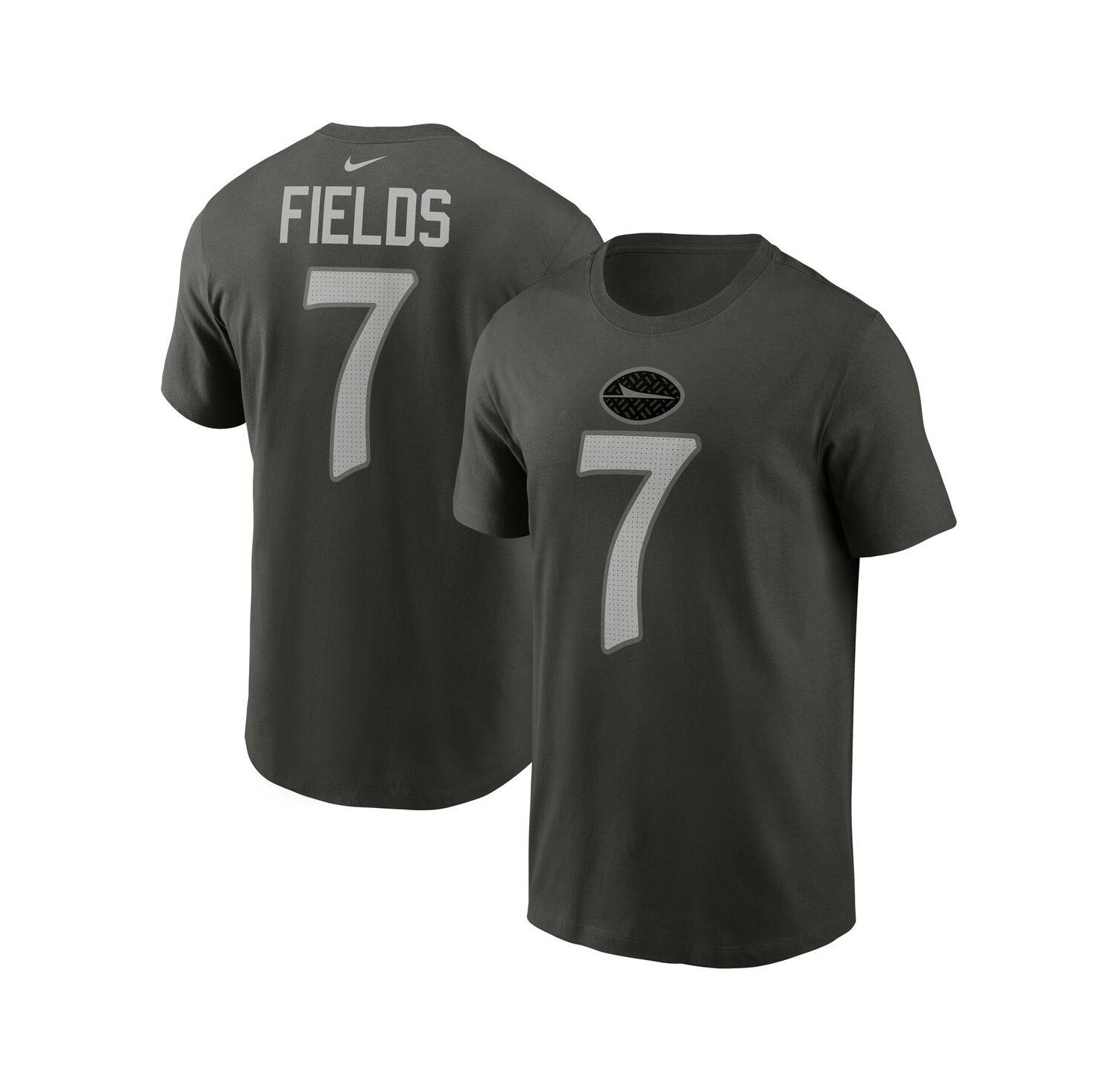 Men's Justin Fields Gotham Green New York Jets 2025 Rivalries Collection Player Name & Number T-Shirt