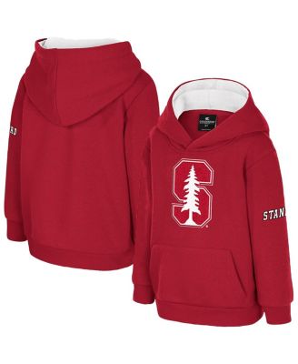 Colosseum - Toddler Cardinal Stanford Cardinal Big Logo Volume Fleece Pullover Hoodie