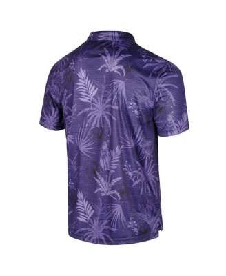 Men's Purple TCU Horned Frogs Palms Team Polo Shirt