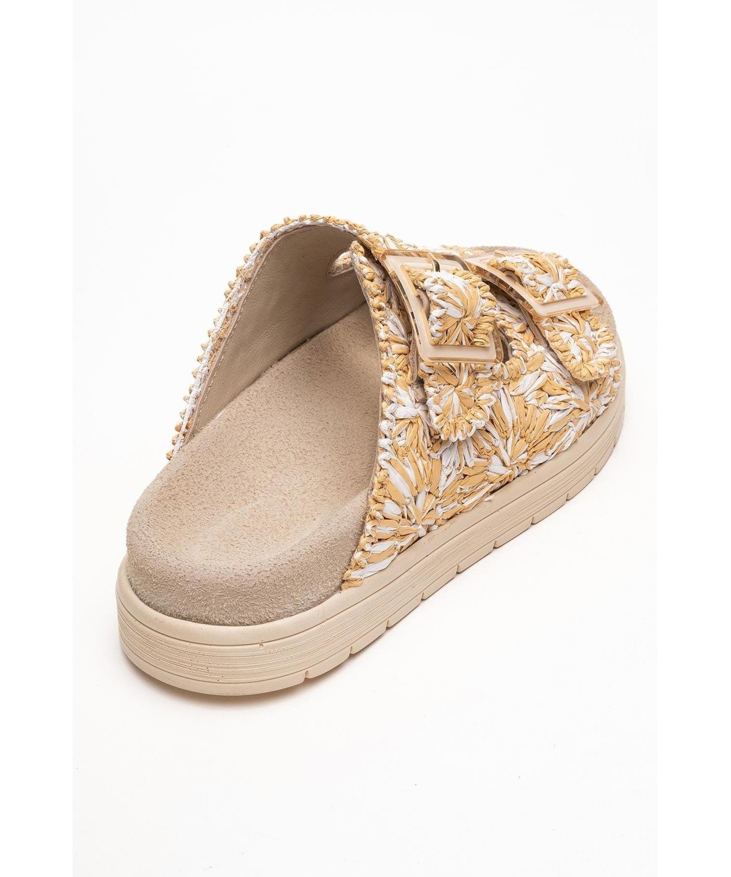 Milana Leather Double Strap Sandal (Women)