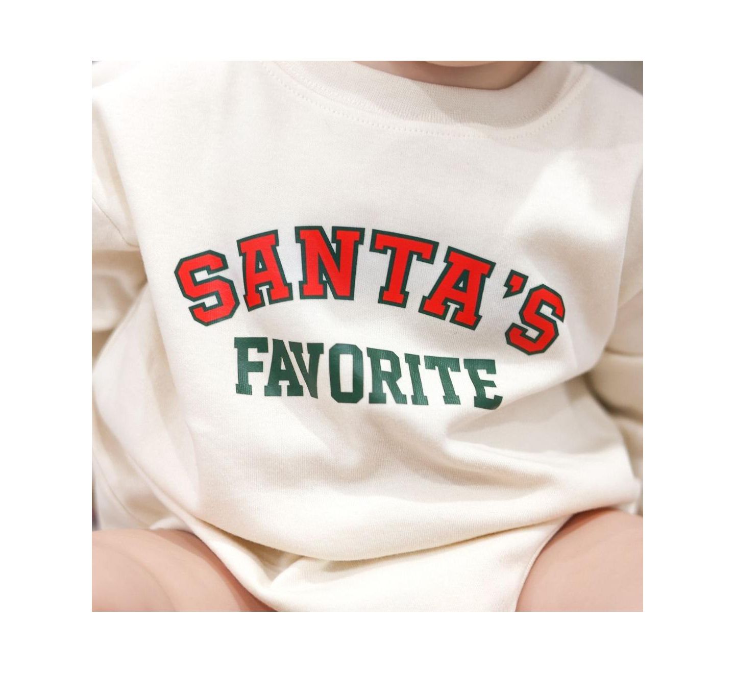 Комбинезон Sweet Wink Santa's Favorite Christmas Long Sleeve для мальчиков-малышей, цвет: Натуральный — фото 3