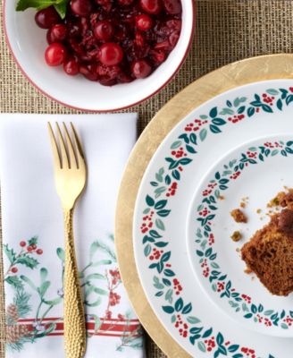 Be Merry 18 Pc. Dinnerware Set, Service For 6