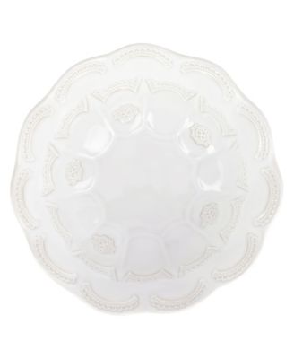 Incanto Stone White Lace Medium Round Bowl