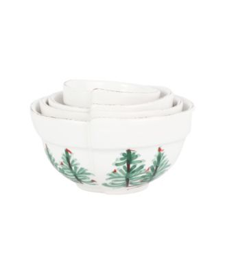 Lastra Holiday Assorted Prepping Bowls, Set of 4