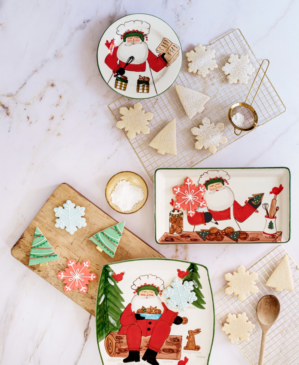 Vietri Old St. Nick 2025 Limited Edition Salad Plate