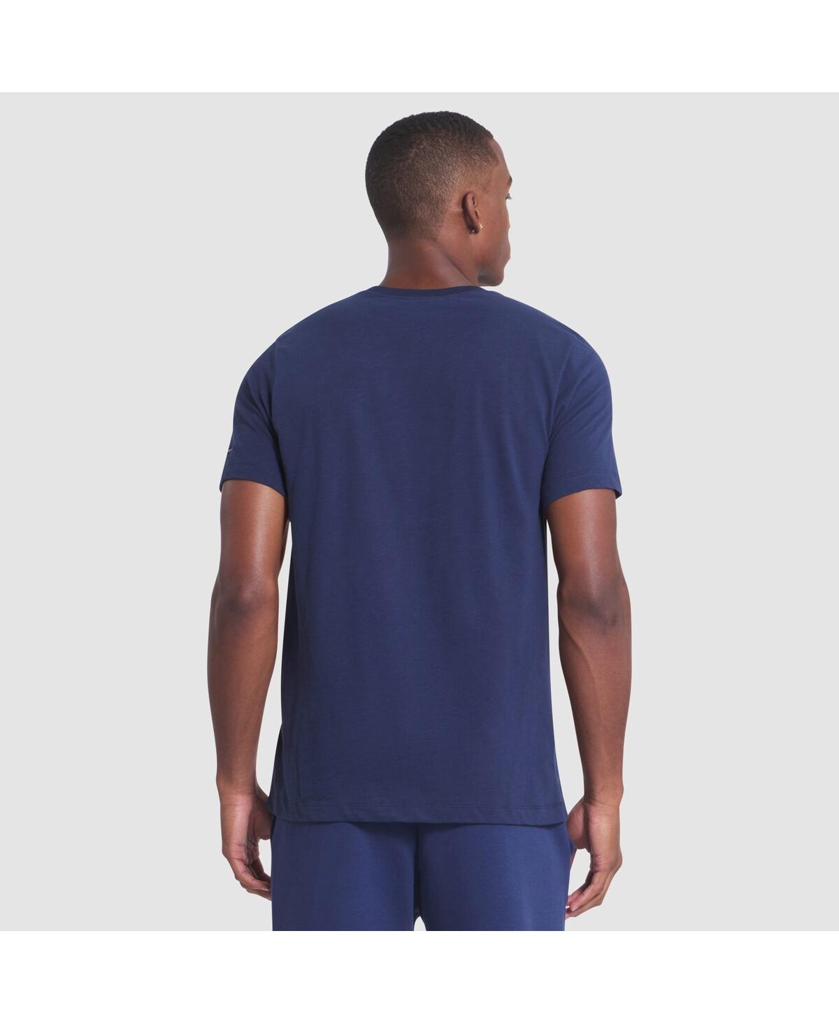 Nike Men's College Navy Seattle Seahawks 2025 Rivalries Collection Slub Dri-fit T-shirt In Blue