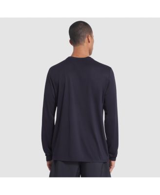 Men's Midnight Blue Los Angeles Rams 2025 Rivalries Collection Sideline Legend Dri-FIT Long Sleeve T-Shirt