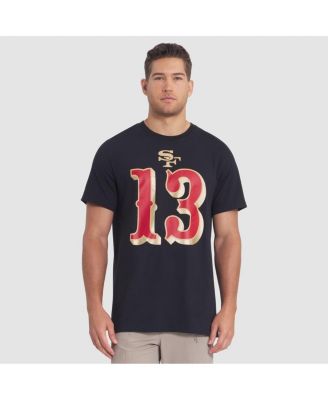 Nike - Men's Brock Purdy Black San Francisco 49ers 2025 Rivalries Collection Player Name Number T-Shirt