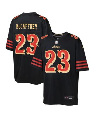 Nike Big Boys and Girls Christian McCaffrey Black San Francisco