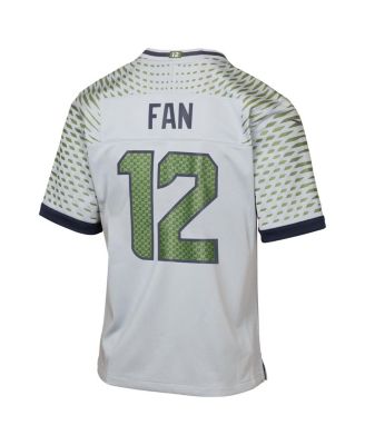 Big Boys and Girls 12s Wolf Gray Seattle Seahawks 2025 Rivalries Collection Game Jersey