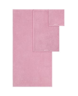 Diagonal Ribbed Cotton 6-Pc. Towel Set