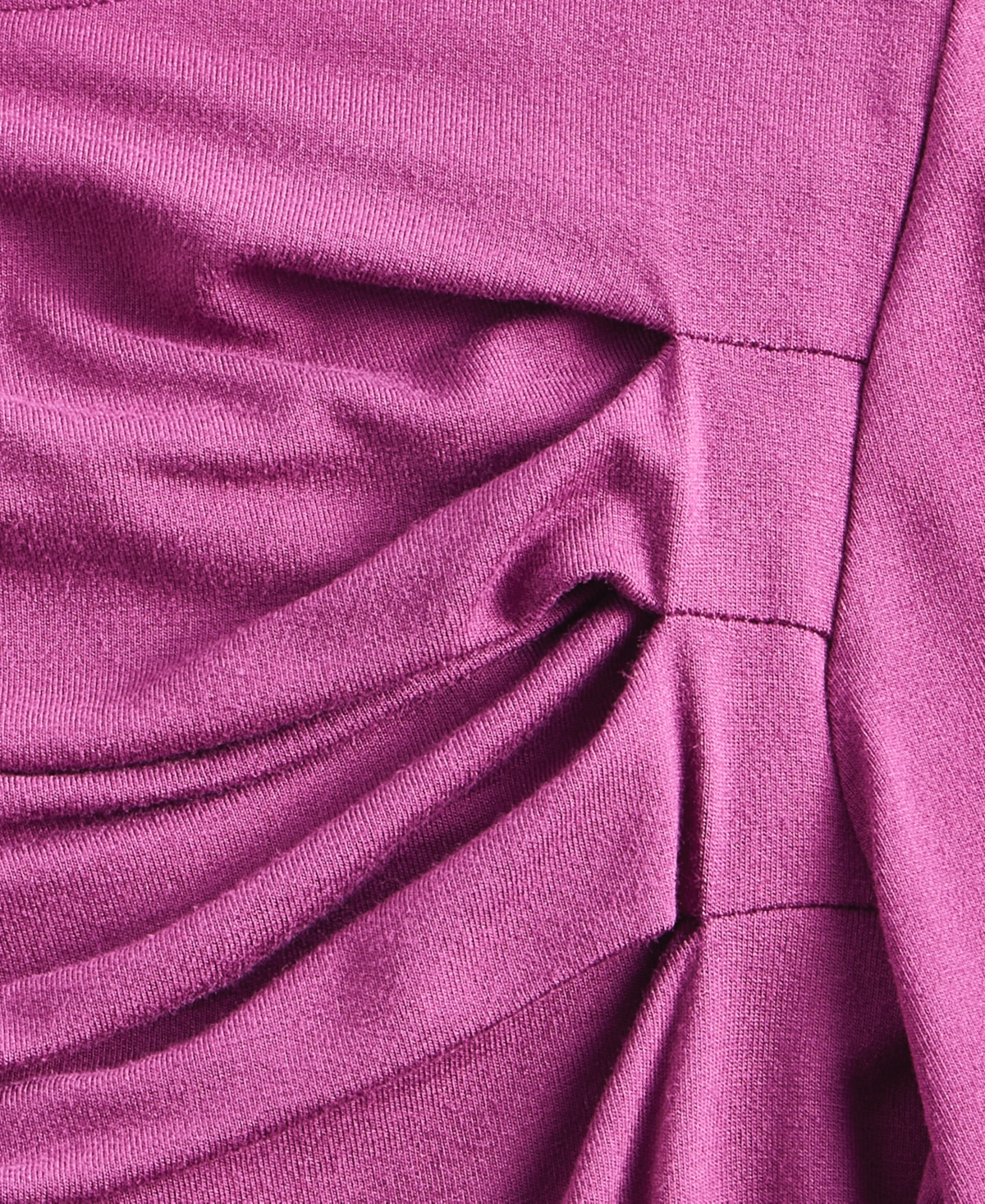 I.n.c. International Concepts Women's Open-Neck Placed-Pleat Top, Macy's Exclusive