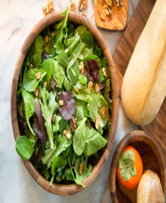 Bead Rim 12" Salad Bowl