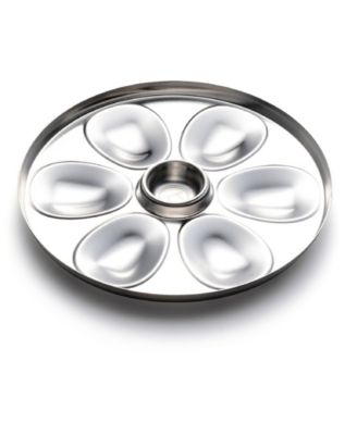 Stainless Steel Round Oyster Plate