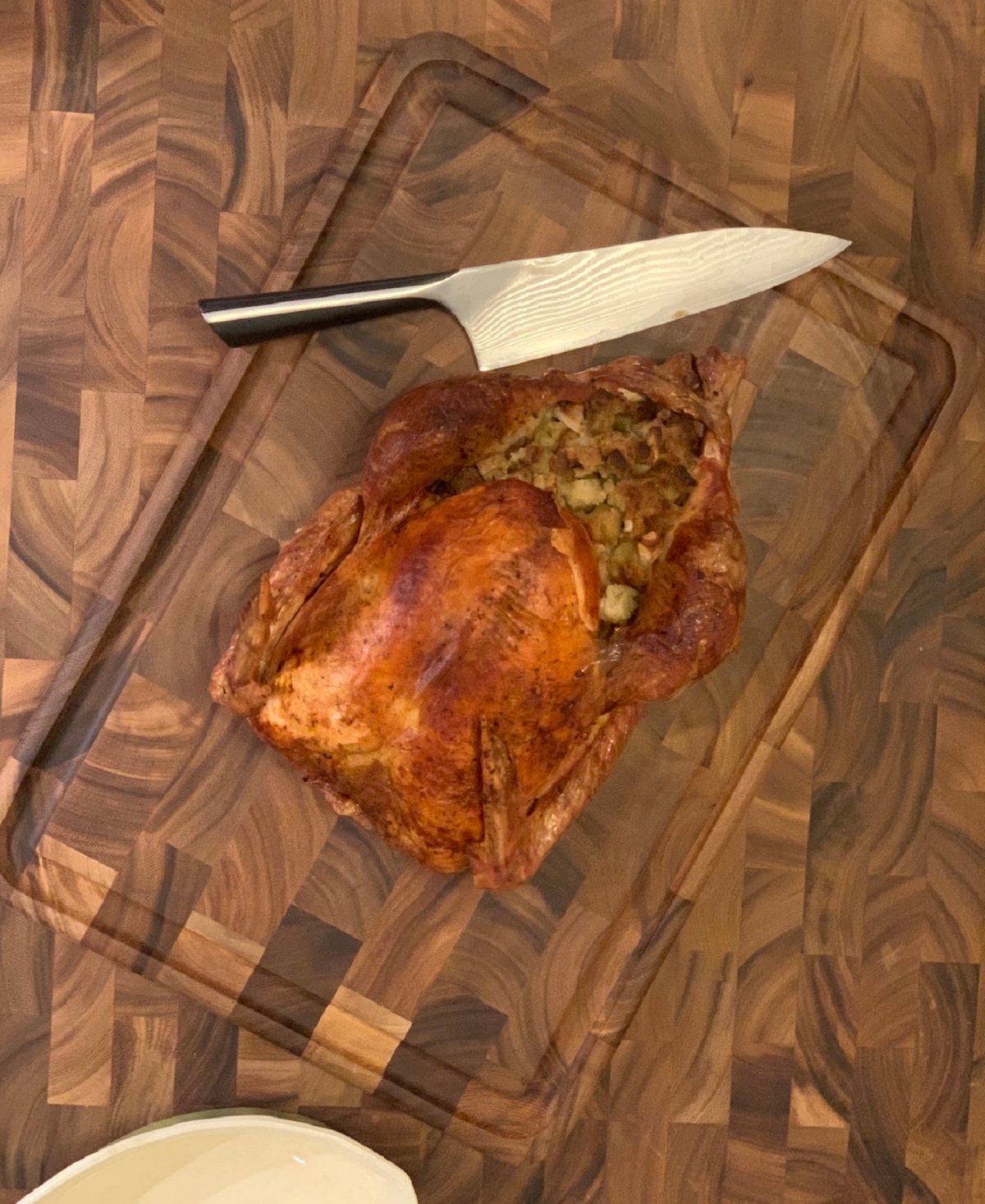 Ironwood Acacia Large Prep End Grain with Channel