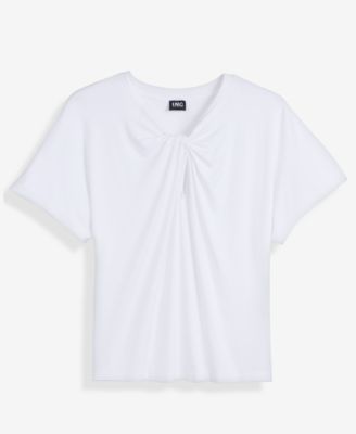 Women's Keyhole Drape Shirt, Macy's Exclusive