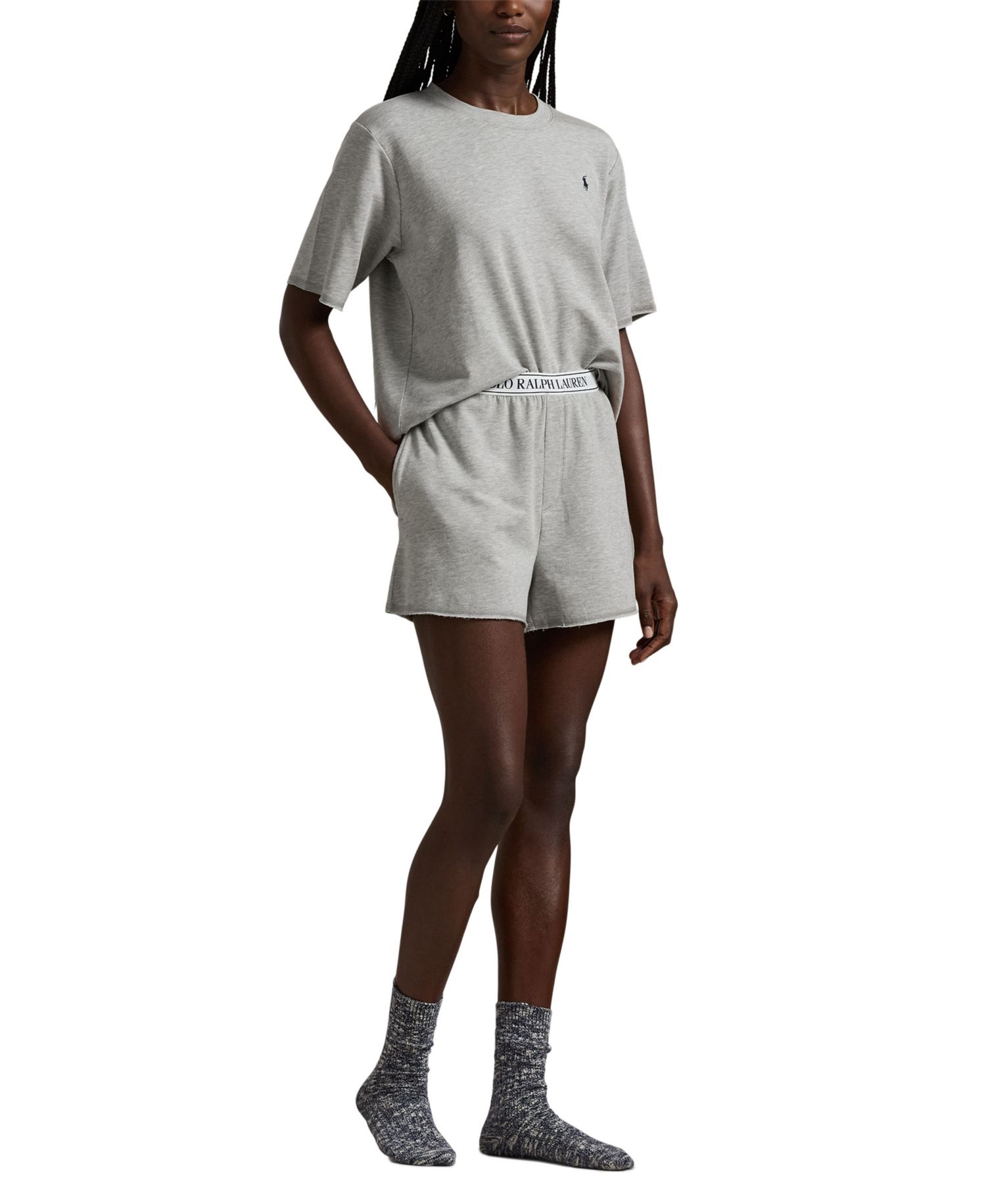 Women's 2-Piece Top and Shorts Pajama Set