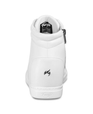 Kids White Wedge Sneaker