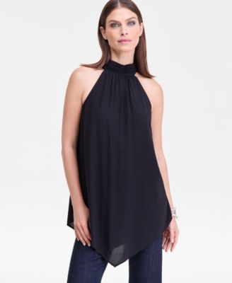 I.N.C. International Concepts - Women's Pointed Hem Halter Top