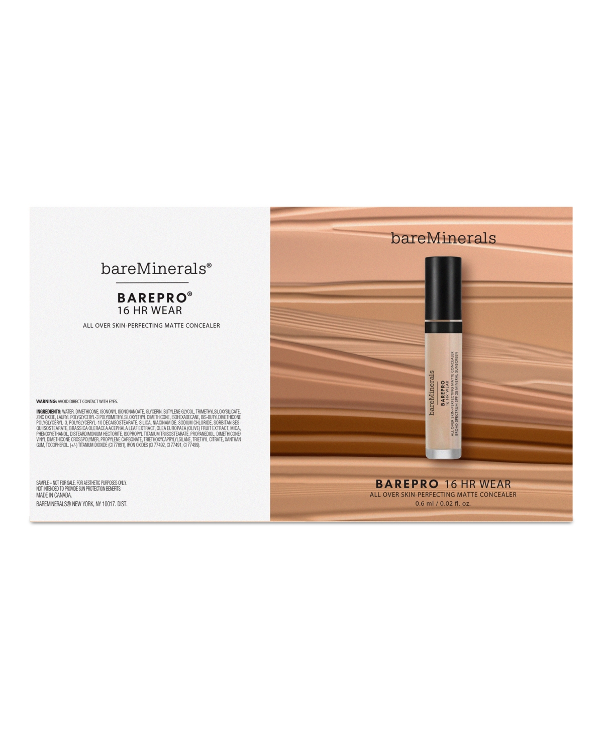 Bareminerals Choose Your Free Barepro Matte Concealer Deluxe Mini With A $50  Purchase In Nude