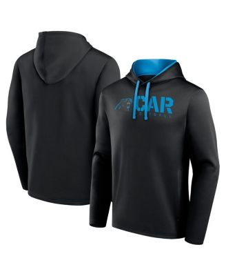 Logo Athletic - Men's Black Carolina Panthers Head Start Pullover Hoodie