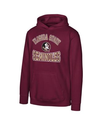 Outerstuff - Big Boys and Girls Garnet Florida State Seminoles Hometown Classic Fleece Pullover Hoodie