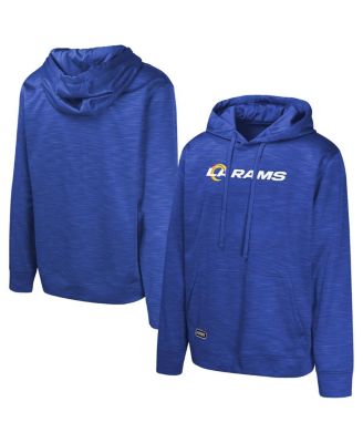 Outerstuff - Men's Royal Los Angeles Rams Streak Fleece Pullover Hoodie