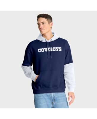Men's Navy Dallas Cowboys Helmet Retro Pullover Hoodie