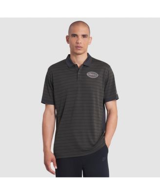 Nike - Men's Gotham Green New York Jets 2025 Rivalries Collection Sideline Victory Striped Dri-FIT Polo Shirt