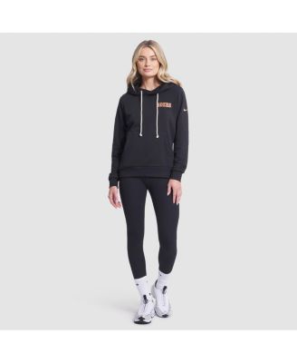 Women's Black San Francisco 49ers 2025 Rivalries Collection Standard Issue Sideline Dri-FIT Hoodie