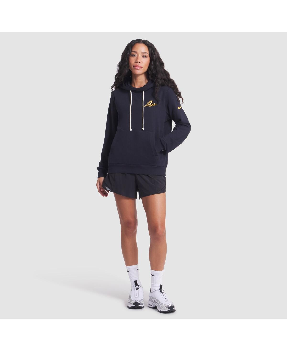 Nike Women's Midnight Blue Los Angeles Rams 2025 Rivalries Collection Standard Issue Sideline Dri-fit Hoo In Blue