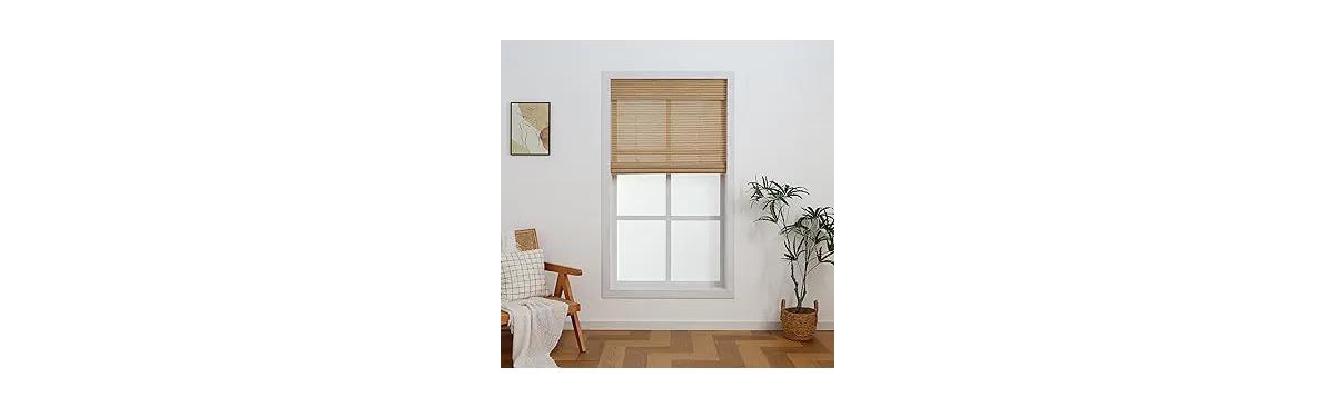 Shadisfy Cordless Bamboo Roman Shades W X 72