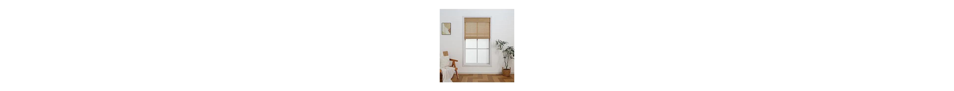 Shadisfy Cordless Bamboo Roman Shades W X 72