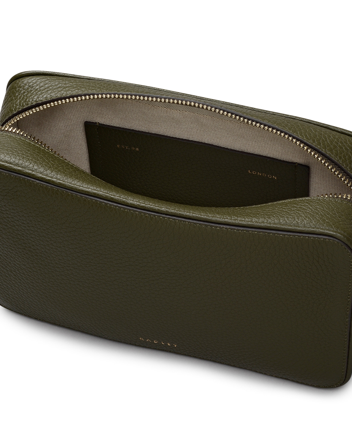 Radley London Duchess Close Small Zip Top Crossbody Bag In Green