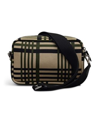 Hadleigh Place Check Small Zip Top Crossbody Bag
