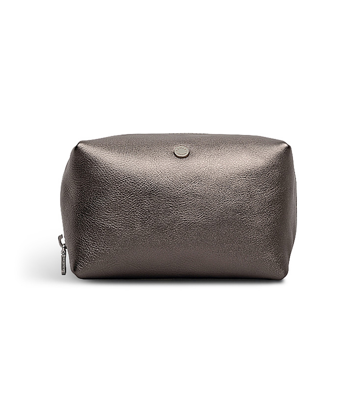 Radley London Eltham Mews Metallic Ziptop Wristlet In Gray