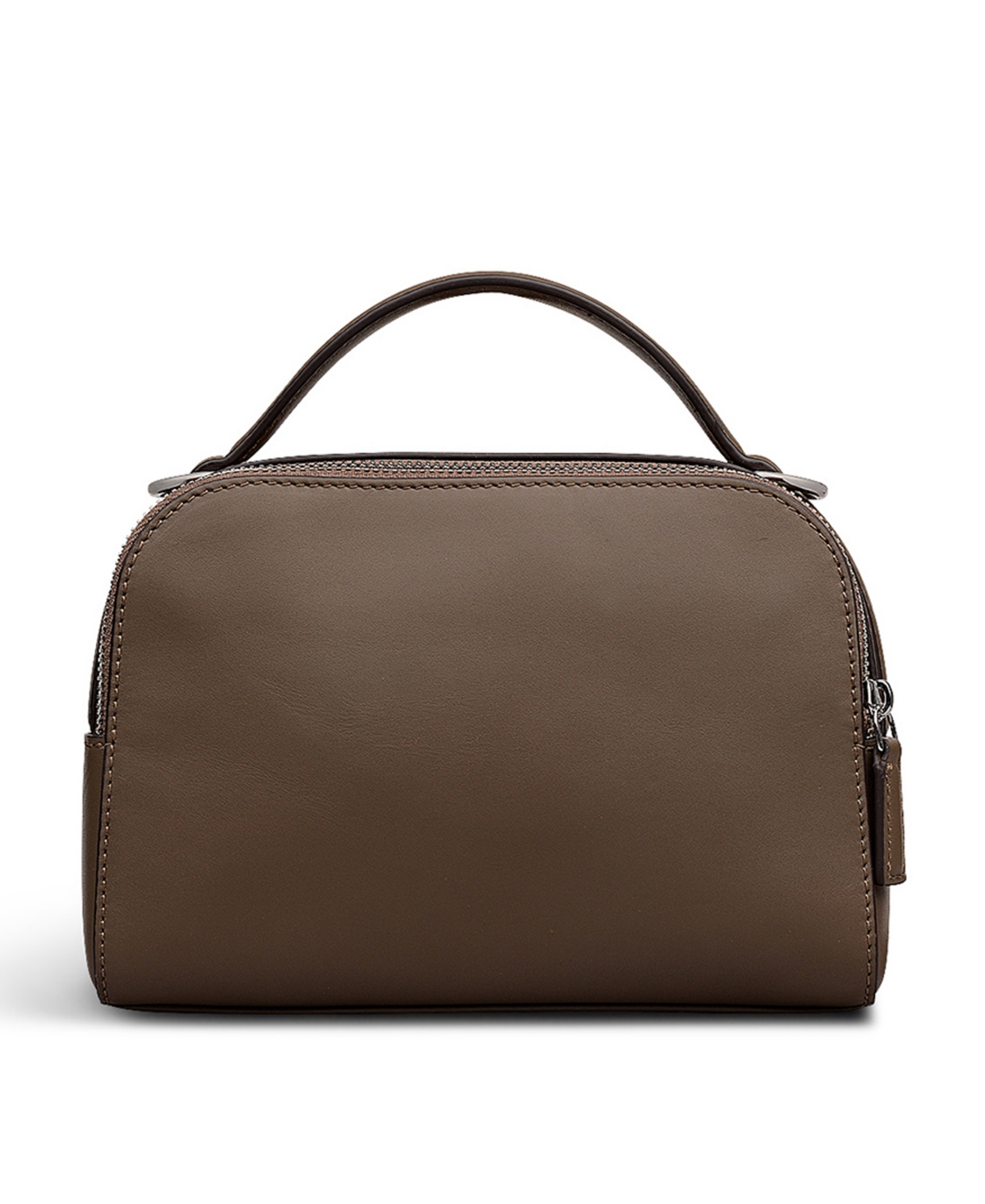 Radley London Over The Hills Mini Ziptop Crossbody Bag In Brown