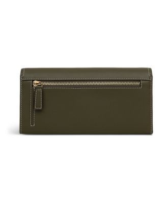 Liverpool Gardens Smooth Leather Flapover Wallet