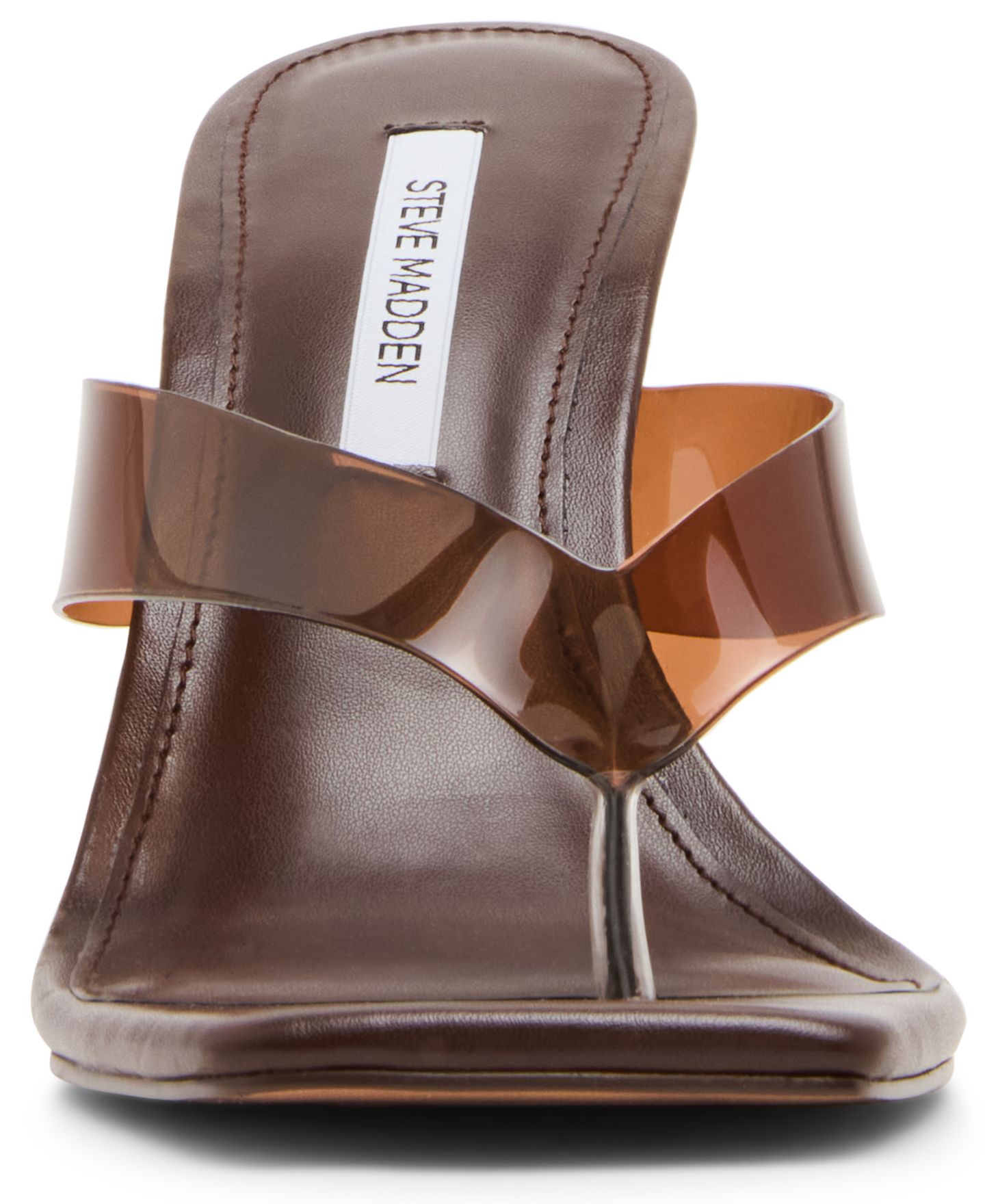 Женские сандалии Steve Madden Katrine Wedge Thong, цвет: Коричневый — фото 6