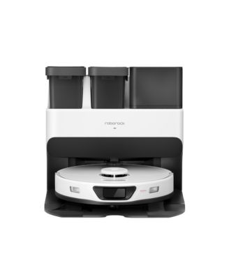 S7 Max Ultra Robot Vacuum White: Smart Mapping, Self-Emptying, Tangle-Free, Pet Hair, Multi-Surface, App Control