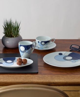 Frank Lloyd Wright Imperial Cabaret Blue Set of 2 Mugs, 10 oz.
