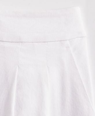 Women's High-Rise Pleated Pull-On Wide-Leg Pants, Macy's Exclusive