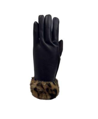  Leather Glove With  Cuff