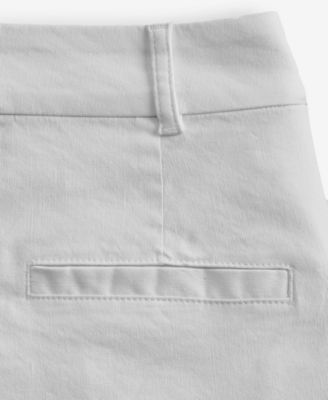 Women's High-Rise Pleated Bermuda Shorts, Macy's Exclusive