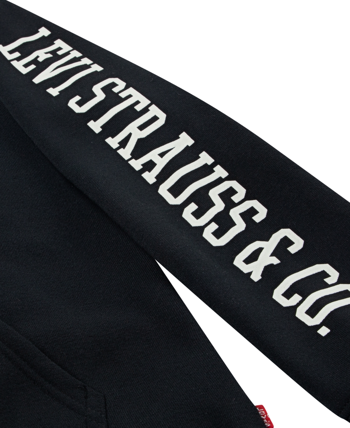 Levi's Boys 8-20 Pull-on Hoodie Sweatshirt In Black