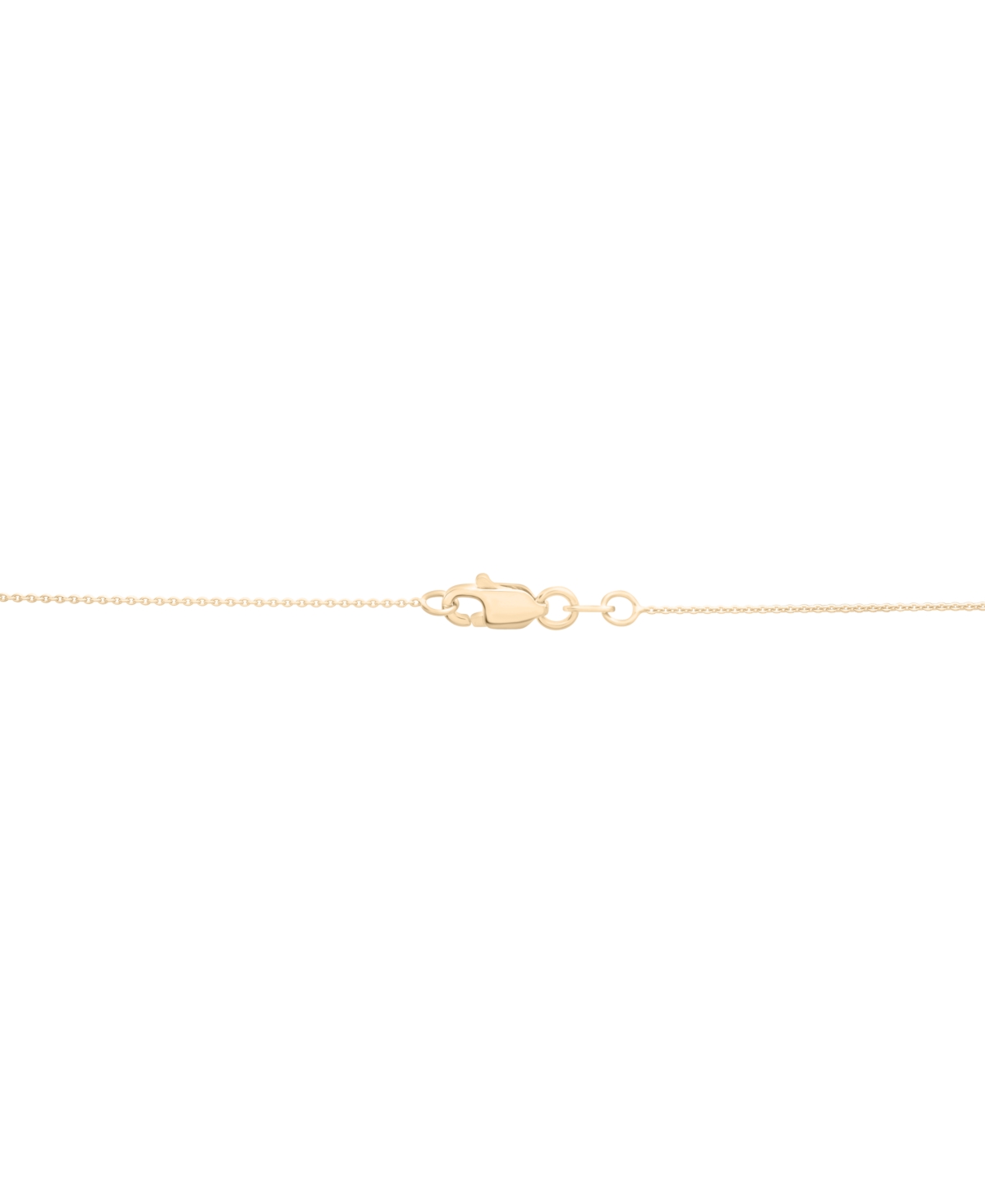 Wrapped In Love Diamond Round (0.72 Ct. T.w.) And Baguette (0.28 Ct. T.w.) Cluster Pendant Necklace In 14k Yellow Go In Gold